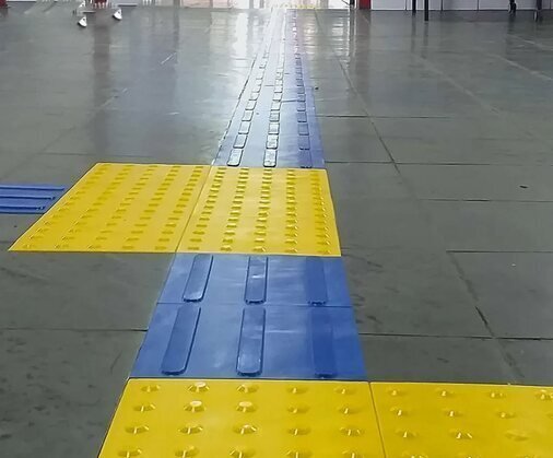 Onde utilizar Piso tátil: Rotas acessíveis e pontos de alerta Onde utilizar Piso tátil: Rotas acessíveis e pontos de alerta