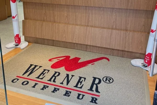 Tapete de Vinil personalizado para empresas - Real Tapetes RJ