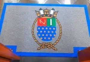 Tapete com Brasão Marinha - Real Tapetes