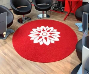 Tapetes para salao de Beleza e Barbearia Real Tapetes RJ
